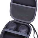 Headphone Headset Case Compatible with RORSOU C6/JBL/Anker/Sony/BERIBES/KVIDIO Wireless On-Ear Headphones, Dark Gray