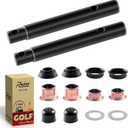 Roykaw Kingpin and Bushing Kit Compatible with Yamaha G2/G8/G9/G11/G14/G16/G19/G20 Gas & Electric Golf Cart Replaces #J55-F3516-00 90384-15826 90201-156J2 J38-23527-00