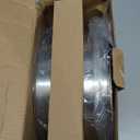 Stainless Steel Cat Water Fountain with Silicone Mat & 2 Filters, 108oz/3.2L Automatic Pet Water Dispenser for Cats Dogs, Quiet Indoor Metal Drinking Bowl, Dog Fountains, Waterer