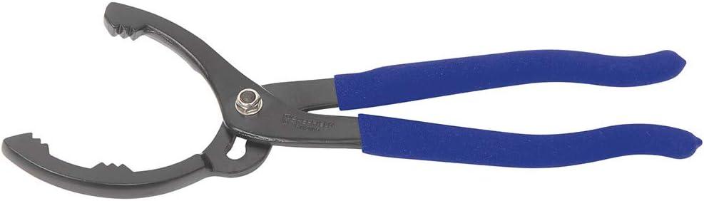 WORKPRO W114002 Oil Filter Pliers, High Carbon Steel Construction w/Soft Comfort Grip Handles, Fits 2-3/4 In. - 4-1/2 In. Filter Diameters (Single Pack)