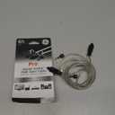 GE 87618 6-Feet Digital Optical Cable with Toslink Plugs, Black