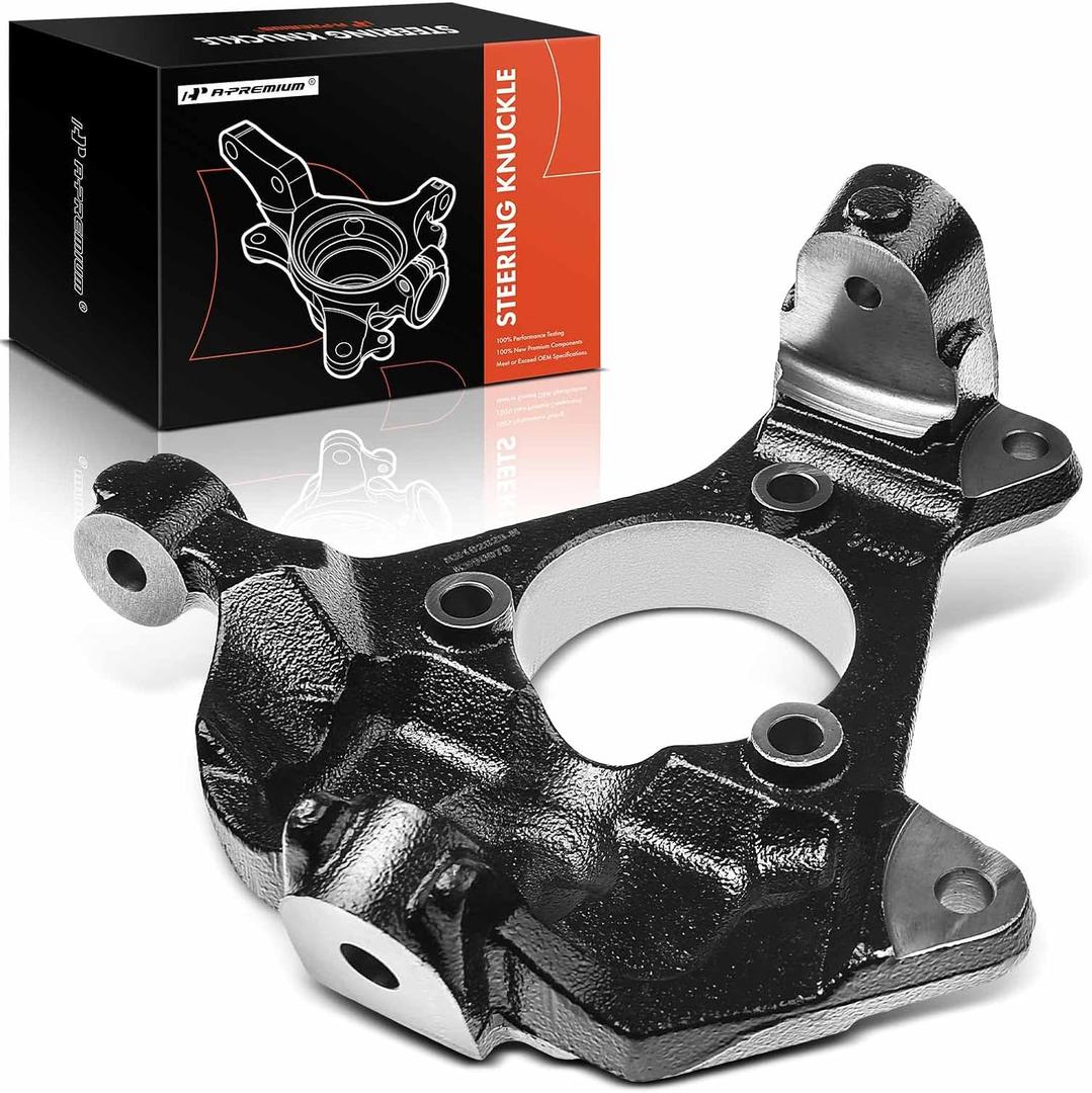 A-Premium Front Suspension Steering Knuckle Compatible with Chevy Silverado 1500, Tahoe, Suburban 1500, Avalanche & GMC Sierra 1500, Yukon XL 1500 & Cadillac Escalade ESV EXT, Right Passenger Side