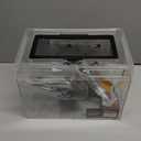 HELIME Reptile Polycarbonate Terrarium Kit 7 Piece Starter Habitat for Tarantula,Lizards,Frogs,Geckos,or Hermit Crabs,Tank with Escape-Proof Locking Lid,Light,Hygrometer,Hide,Tweezer,Bowl,Sprayer