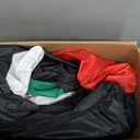 12 Feet Giant Christmas Inflatables Santa Claus Outdoor Decorations, Blow Up Huge Santa Claus with Gift Bag, Built-in Bright LED Lights, Xmas Santa Outside Decor for Holiday Party Yard Garden Lawn