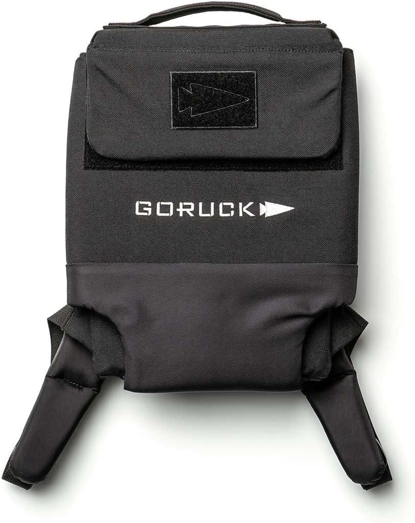 GORUCK Ruck Plate Carrier 3.0 - Streamlined Weighted Rucking Backpack w/Ergonomic Back Support & Extra Padded Straps - Compatible Ruck Plates, Black