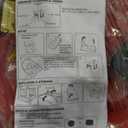 Mini Inflatable Bounce House with Ball Pit, 5 in 1 PVC Kids Bouncy Castle with Electric Air Pump, Small Crown Jump House for Kids Ages 3-8, Toddlers Playhouse Bouncer, Indoor/Outdoor