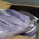 JoyHue 5.6 Ft Large Artificial Paper Flowers Decoration Giant Flowers Decor for Birthday Party Garden Office Home Wedding Wall Graduation Shop Window Display Baby Shower (Purple)