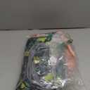 7 Piece Travel Compression Packing Cubes - Toiletry Kit Foldable Organizer Bags for Efficient Suitcase Packing - gingham print with lovely floral (Travel Essentials)