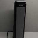 PELONIS PTH15A4BGB Ceramic Tower 1500W Indoor Space Heater with Oscillation, Remote Control, Programmable Thermostat & 8H Timer, ECO Mode, Tip-Over Switch & Overheating Protection, Gray (Grey)