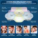 ABLEGRID Memory Foam Cervical Neck Support Pillow,Contour Cooling Gel Pillow for Neck Shoulder Pain Relief,Odorless Ergonomic Orthopedic Adjustable Deep Sleep Bed Pillow for Side,Back,Stomach Sleepers