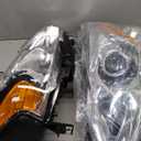 TRQ 2 Piece Headlight Assembly Set Driver & Passenger Side Compatible with 2012-2014 Toyota Prius V TO2518137 TO2519137