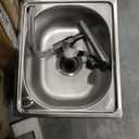 Stainless Steel Single Bowl Square Kitchen Laundry Washing Sink Plumbing Waste