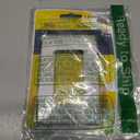 Leviton Renu One-Gang Screwless Snap-On Wallplate, REWP1-WW, White on White