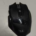 Redragon M801 Wireless Gaming Mouse, RGB Gaming Mouse with MMO 9 Programmable Macro Editing Buttons, UP 16000 Adjustable DPI, Rapid Fire Button for Game, Windows,PC - Wireless, Black