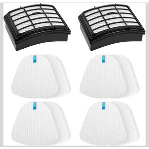 2 + 4 Pack Filters for Shark Vacuum Navigator Lift Away Filter Replacement ZU503AMZ NV350 NV351 NV352 NV355 NV356E NV357 NV360 NV370 UV440 UV540, Parts XFF350 XHF350