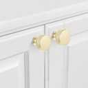 10 Pack 10 Inch Kitchen Cabinet Handles Brushed Gold Cabinet Knobs Drawer Knobs Solid Kitchen Hardware