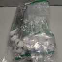 BrizLabs 6 Pack 36 LED Halloween Solar Eyeball Lights, 2 Modes Outdoor Halloween Pathway Lights, Solar Spooky Path Light Waterproof, Swaying Firefly Lighting for Yard Garden Lawn, Orange & Purple