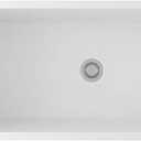 ROHL 6307-00 Allia Fireclay Single Bowl Undermount Kitchen Sink