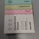 Dew Well - Deodorant Wipes Variety 50 Pack (Mint, Rose, Cucumber)