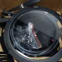 KIKCOIN Ceramic Nonstick Pots and Pans Set - Cookware Set with Detachable Handle - 25 Pack Stackable Cooking Set for RV Kitchen, with Frying Pans, Steamer - Induction/Dishwasher/Oven Safe, PFOA Free (Cream)