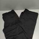 THUNDER STAR Womens High Waisted Wide Leg Jeans Stretchy Distressed Denim Pants Black XXL
