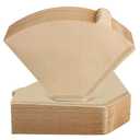 Niveaya 200 Count Coffee Filters #4, Unbleached Natural Brown Coffee Filters 8-12Cup, Disposable Cone Paper Fliters for Pour Over and Drip Coffee Maker