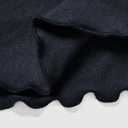 Women's Drawstring Bow Side Mini Skirts Tiered Layer Ruffle Elastic Waist Y2K Coquette Short Skirts (Black, L)