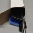 NAVAPAL 52" Car Wash Brush with Long Handle | Built-in Rubber Squeegee & Rubber Bumper | Lightweight extendable Handle | Soft Bristle Brush for Car, RV, Boat, Solar Panel, Deck Washing (Blue)