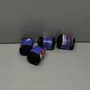 FNOVCO Women's Hiking Walking Running Crew Socks Thick Cushioned Athletic Compression Socks 5 Pairs (Black, 9-11)