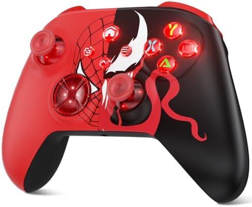 Dinosoo RGB Wireless Controller for Xbox Series X|S, Xbox One & PC, Bluetooth, 4 Vibration Motors, TURBO, Macro - Upgrading with a PC before connecting to X-box