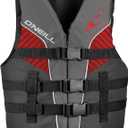 O'Neill Youth SuperLite USCG Life Vest (Smoke/Graphite/Red:White)