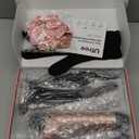 Ufree 5 in 1 Curling Iron with Interchangeable Ceramic Barrels (0.35"-1.25"), Curling Wand Set with Flat Iron Hair Straightener, Instant Heat Up, Dual Voltage Hair Curler, Gifts for Women (Rose Gold)