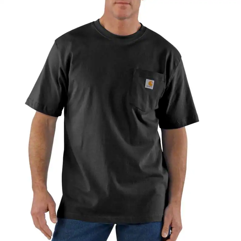 Carhartt Men's Loose Fit Heavyweight Short-Sleeve Pocket T-Shirt Size 2XL