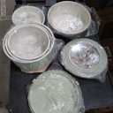 CAROTE 25pcs Pots and Pans Set Non Stick, Cookware Sets, Kitchen Set, Oven/Dishwasher/Fridge Safe, Space Saving Pots Set, Nonstick Set with Versatile Detachable Handle, Induction RV Set, Green