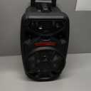 iLive Electronics Wireless Tailgate Party Speaker, LED Light Effects, Built-in Rechargeable Battery, Black (ISB380B)