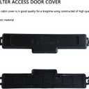 68406048AA Cabin Air Filter & Cabin Filter Access Door Compatible with Dodge Ram 1500 2500 3500 4500 5500, Chrysler Replace 68052292AA 68318365AA 5058693AA Cabin Air Filter Retrofit Kit