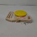 iPlay, iLearn 2 PCS Wooden Kids Chair Sets, Natural Hardwood Giraffe & Frog Animal Children Chairs, Furniture Set for Toddlers Kids Boys Girls, Stackable for Playroom, Nursery, Preschool, Kindergarten