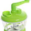 Manual Food Processor, Hand Crank Meat Grinder Vegetable Chopper for Vegetables Meat Fruits Onions
