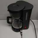 BLACK+DECKER 5-Cup Coffeemaker, DCM600B Black