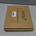 FUTEI Blue Decorative Throw Pillow Covers 18x18 Inch Set of 2,Soft Chenille Triangle Check Pattern Cushion Case,Modern Home Decor for Couch Bed Living Room