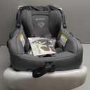UPPAbaby Mesa V3 Infant Car Seat - Easy Installation + SmartSecure Technology - Attaches to Stroller | Base + Infant Insert Included - Greyson (Charcoal Mlange), EXP: 08/2032