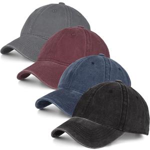 Vintage Baseball Cap for Men Women Distressed Golf Dad Hat Adjustable Washed Cotton Baseball Hat Unisex