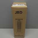 JRD 13'' Tower Fan for Bedroom, Quiet Cooling Desk Fan with Remote, 80 Oscillating, 3 Speed, 4 Mode, 12h Timer, Digital Touch Screen, Portable, Safe Bladeless Table Fan for Home Desktop Office