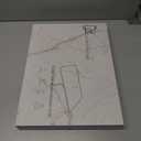 Stone Dish Drying Mats for Kitchen Counter (16x12In), Quick Dry Dish Drying Mat with Anti-Slip Pad, Absorbent Stone Dish Drying Mat, Match Any Countertop, White marble style, BPA Free, Designed in USA