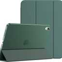 JETech Case for iPad (A16) 11th/10th Generation (2025/2022), Slim Stand Hard Back Shell Cover with Auto Wake/Sleep (Black)