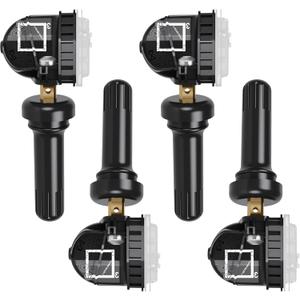 CDWTPS TPMS Sensor GM 4Pack, 315MHZ Tire Pressure Monitor System for Chevy Silverado GMC Buick Cadillac Hummer Pontiac GM SAAB Saturn Replace#13598771,13598772,13586335,13581558,20923680