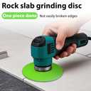 Brazed Multifunctional Saw Blade, Diamond Multi-Purpose Saw Blades, Glass Cutting Disc for Angle Grinder, Cutting&Grinding&chamfering 3-in-1 for Glass, Jade, Crystal, Wine Bottles, Tile (3 PCS)