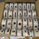80 Pcs 4 Inch Wedding Tambourine Bulk Hand Held Drum for Adults