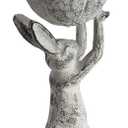 Bunny with Flower Candleholder