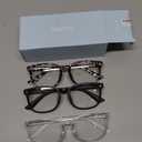 Gaoye Stylish Blue Light Glasses for Woman - Computer Glasses up to 99% Blue Light Blocking - Lightweight Frames - 3 pack